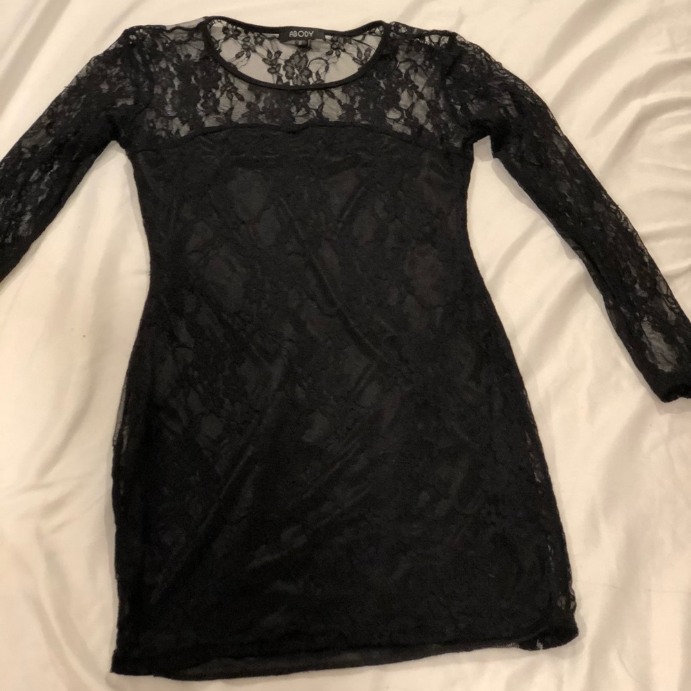 black dress